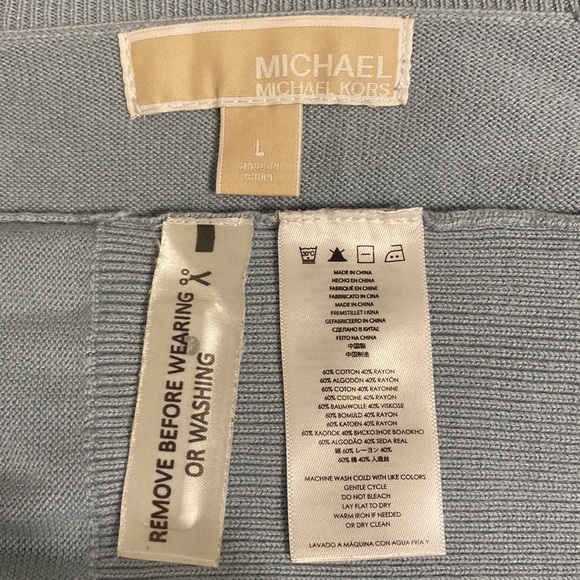 MICHAEL KORS Light green Size L - Picture 4 of 4